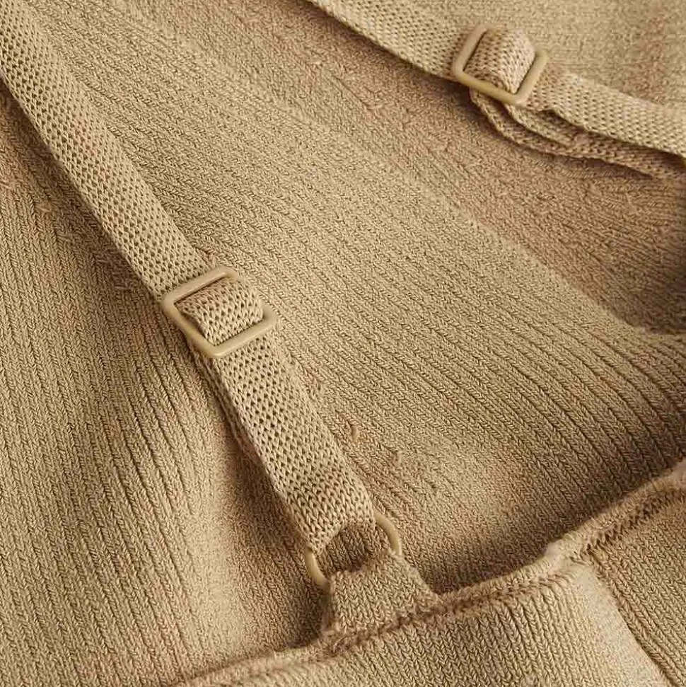Ribbed Knit Bra Top Dam